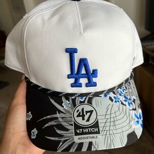 NWT LA Dodgers Tropical Hat